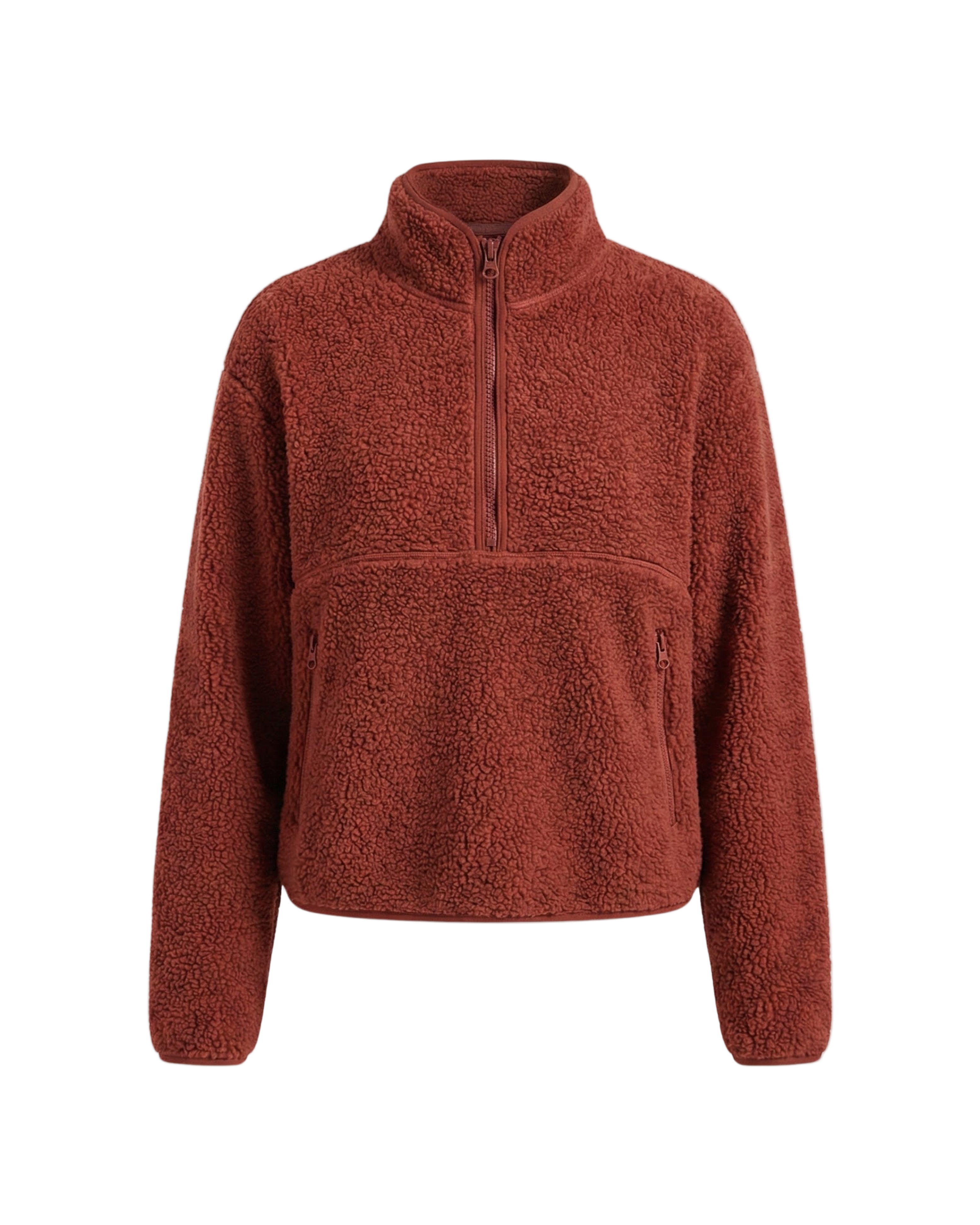 BRICK RED COZY QUARTER