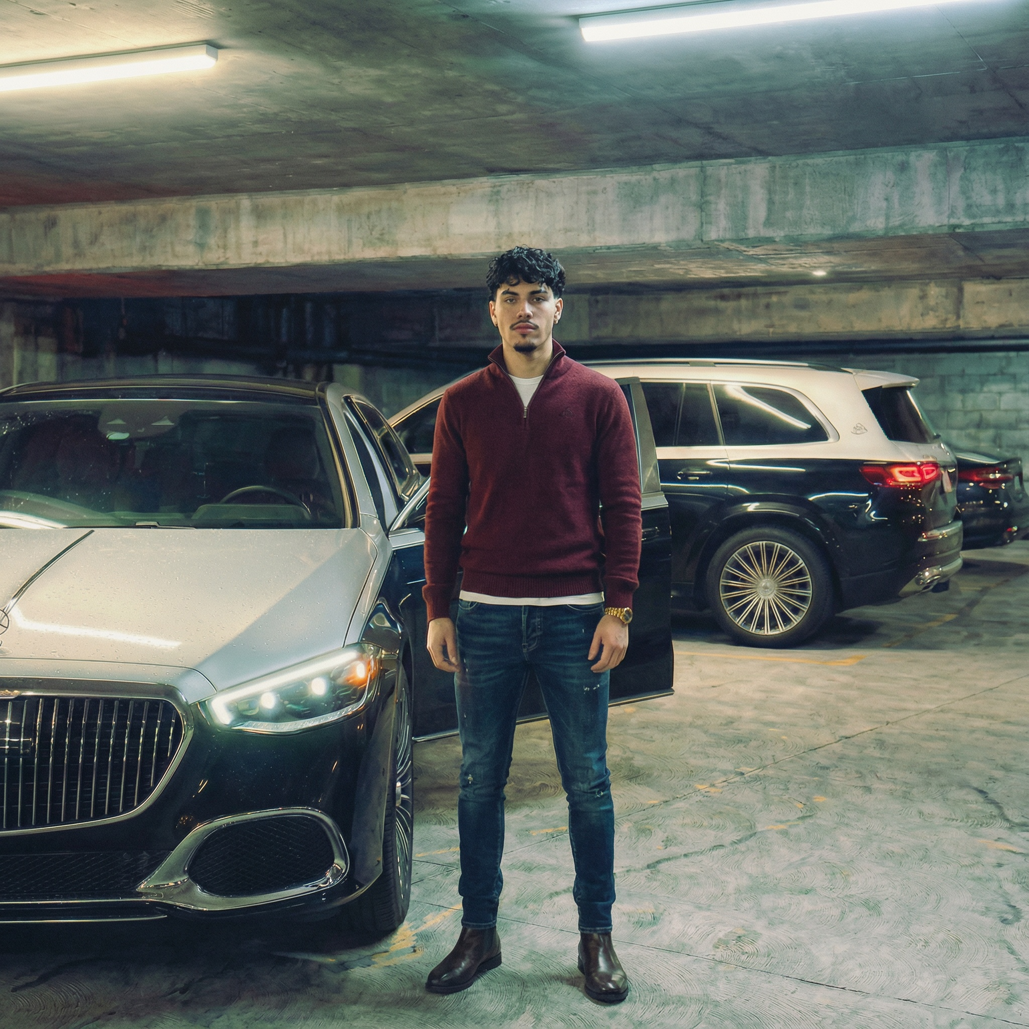 Wine Red Gentlemen's Quarter