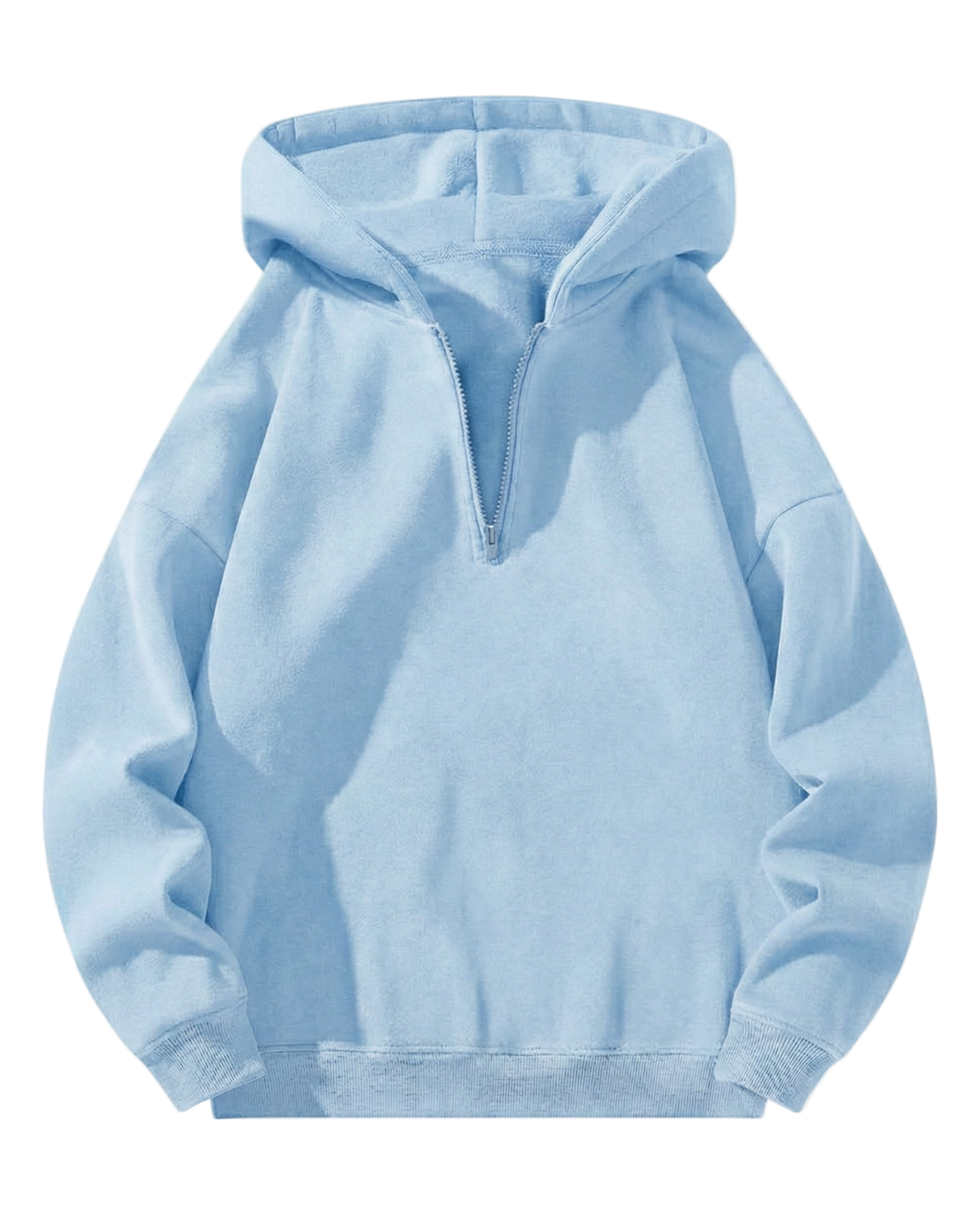 LIGHT BLUE HOOD QUARTER